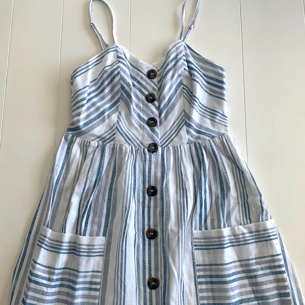 Japna midi striped sundress